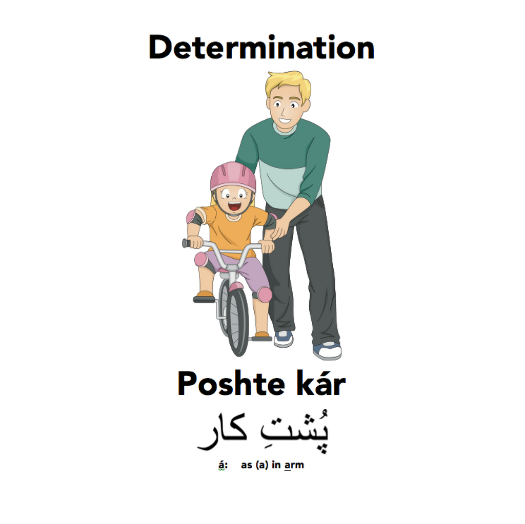 Determination with Englisi Farsi