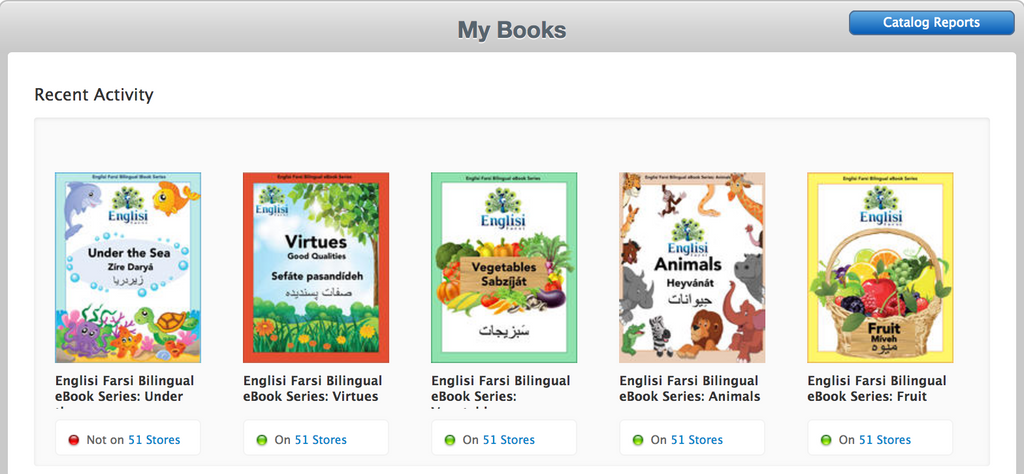 Under the sea on iBooks- Englisi Farsi