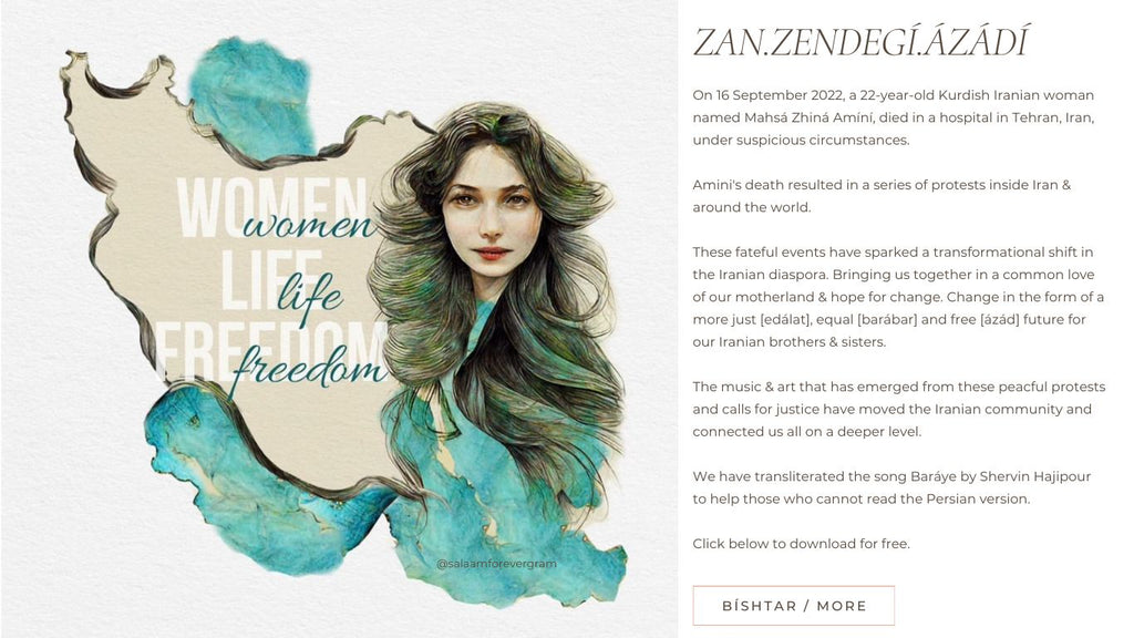 Zan, Zendegí, Ázádí