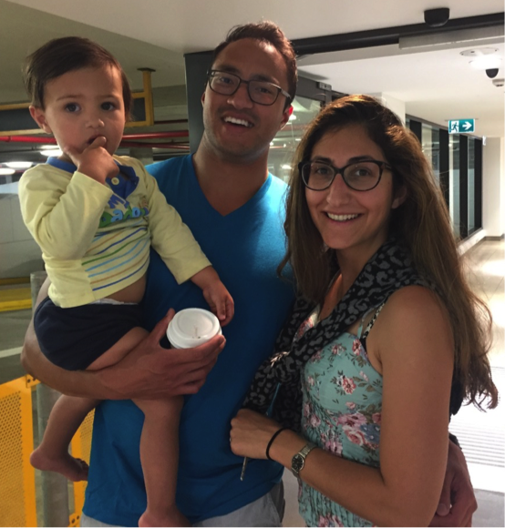 Half Persian, quarter Chinese, quarter Indian.