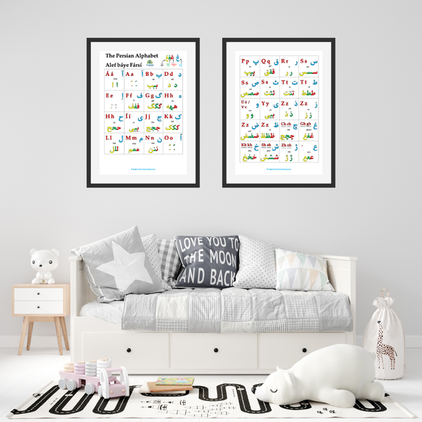 Persian Alphabet letter learning Bundle Digital Course 📧 آ ب د