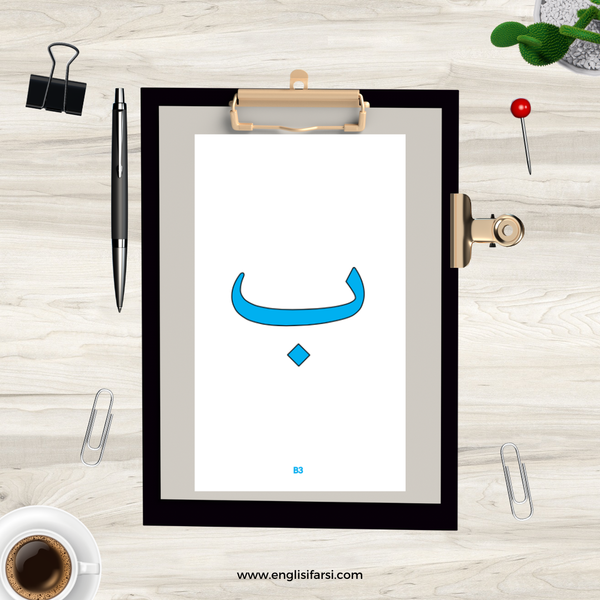 Learn Persian for Kids: Alphabet Flashcards (Printable) | Teach Farsi at Home – No Persian Needed