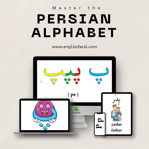 Learn Persian for Kids: Alphabet Flashcards (Printable) | Teach Farsi at Home – No Persian Needed
