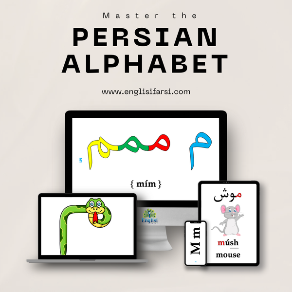 Learn Persian for Kids: Alphabet Flashcards (Printable) | Teach Farsi at Home – No Persian Needed