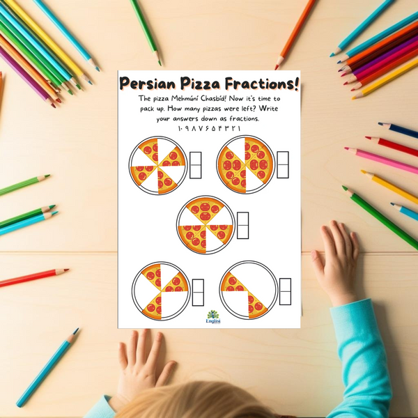 Persian Numbers / Farsi numbers ۱۲۳۴۵  Reading time & Maths Bundle Digital Download 📧